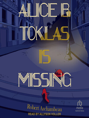 cover image of Alice B. Toklas is Missing